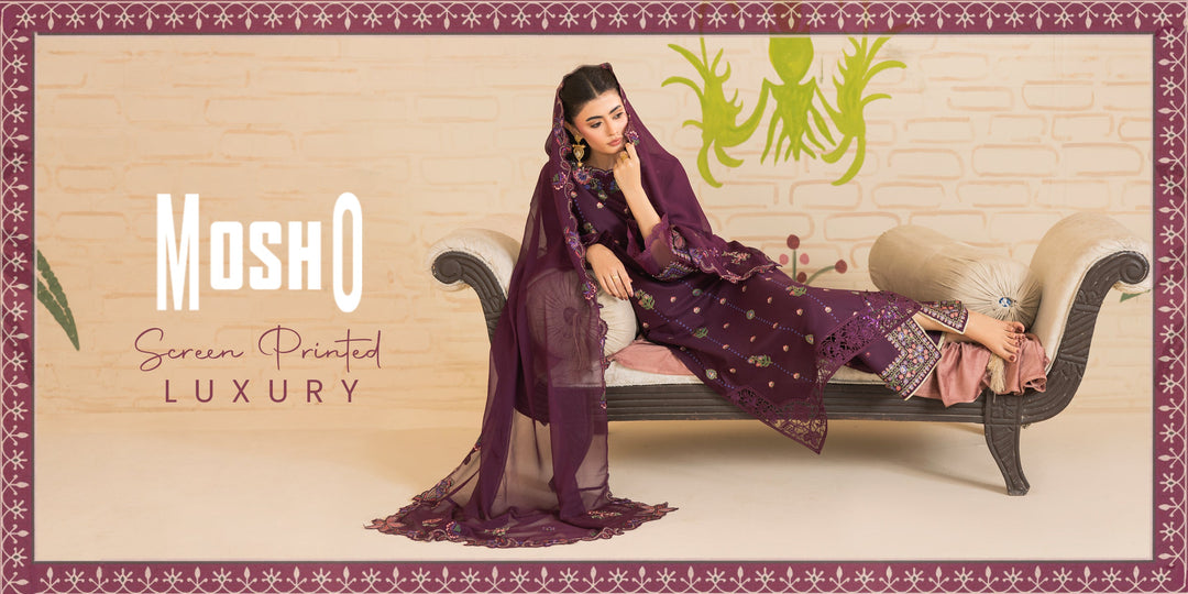 Mosho by Zeenat Pret: Heritage Print Designs | Pakistani Pret Wear Online