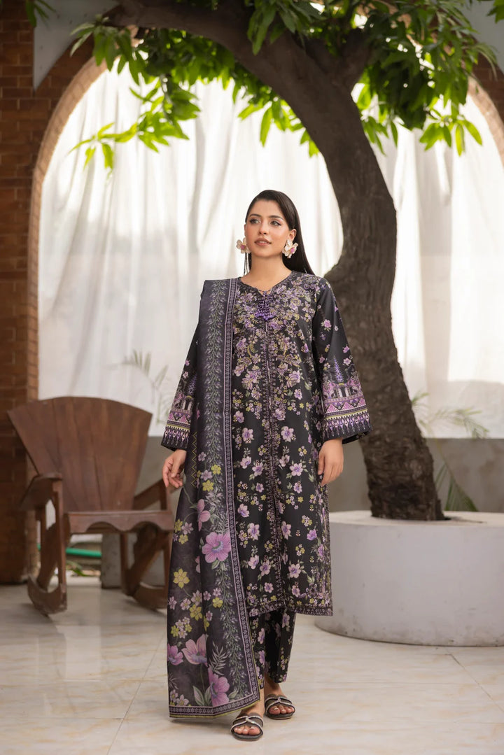 Zinnia - 3 PC Printed Dress