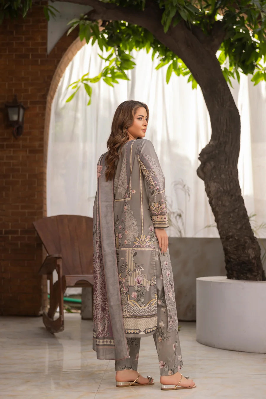 Ashira - 3 PC Printed Dress