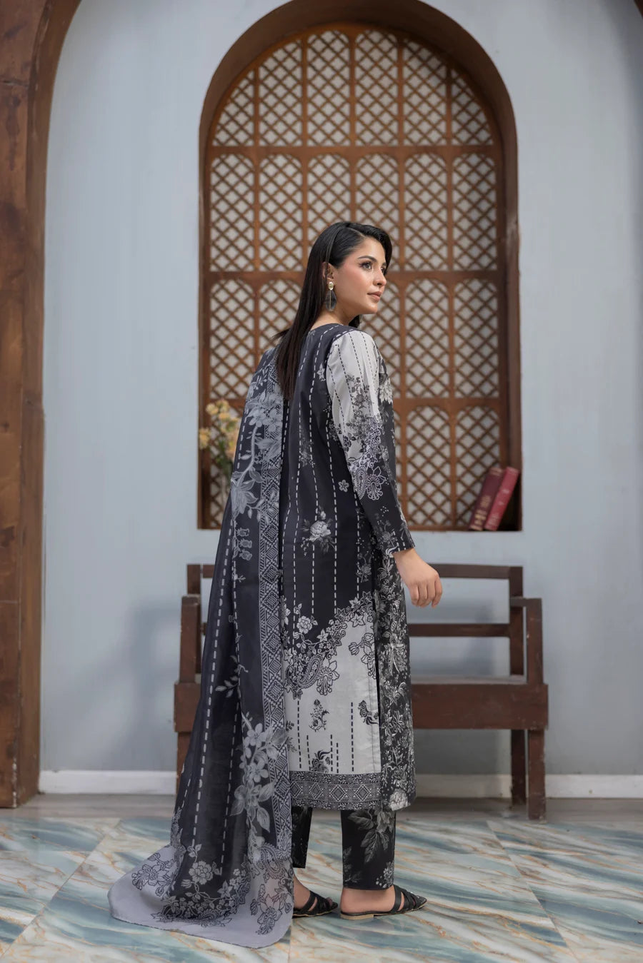 Rivaan - 3 PC Printed Dress