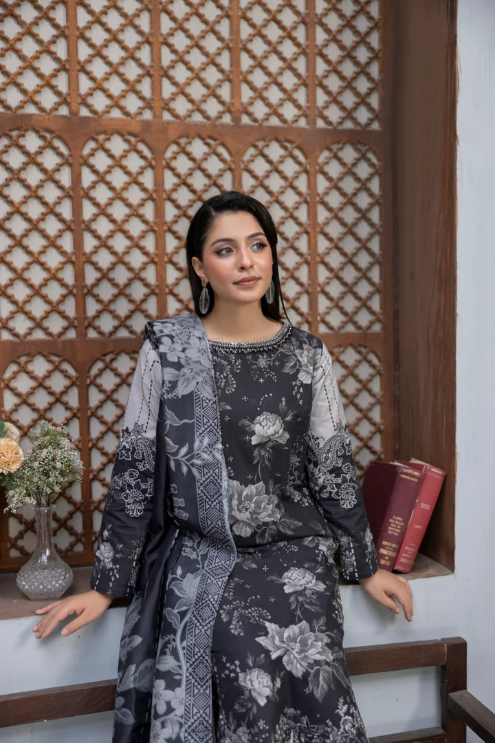 Rivaan - 3 PC Printed Dress