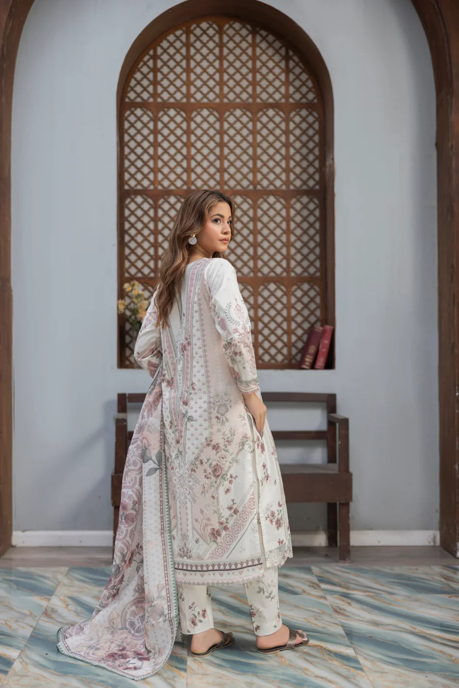 Sohaye - 3 PC Printed Dress