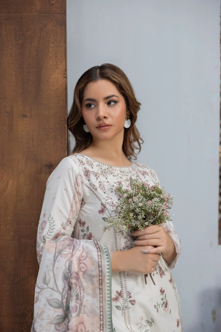 Sohaye - 3 PC Printed Dress