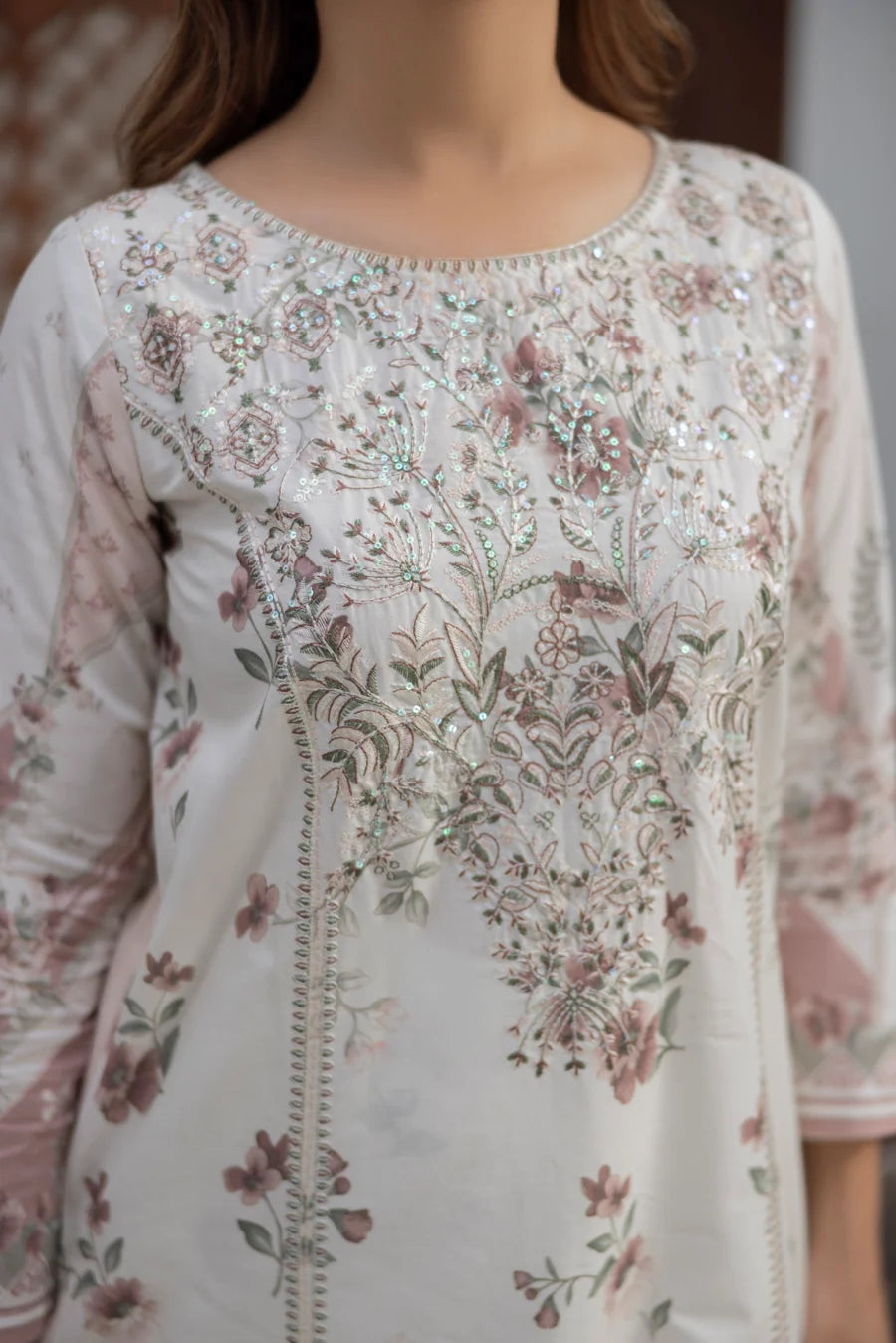 Sohaye - 3 PC Printed Dress