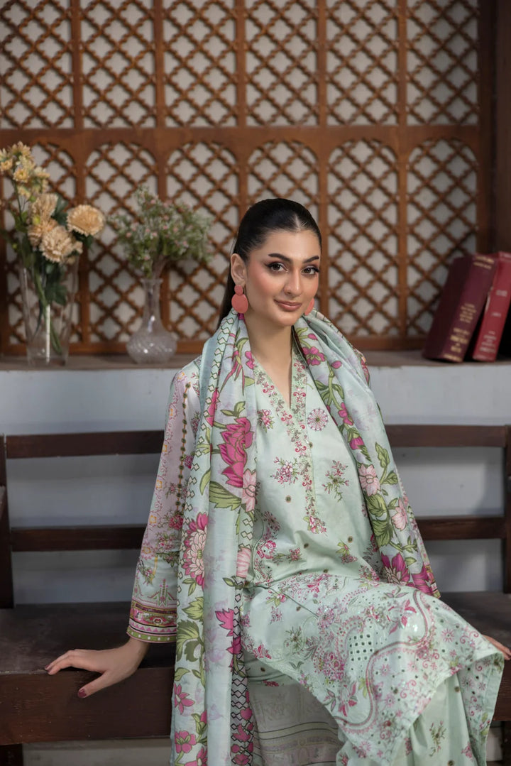 Nayel - 3 PC Printed Dress