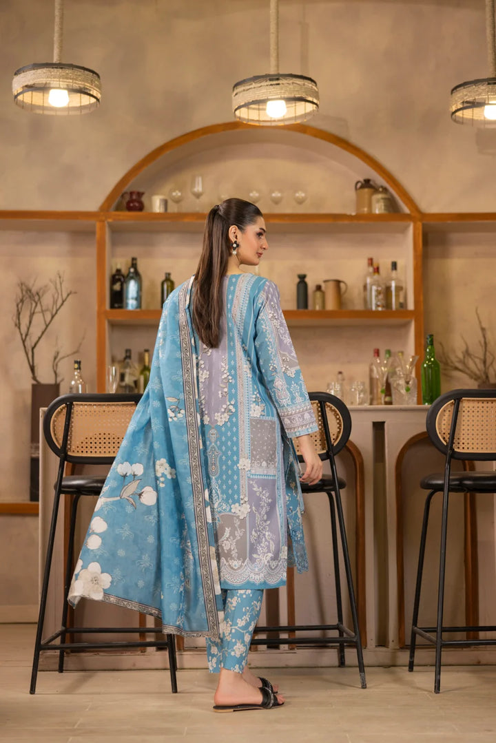 Samaa - 3 PC Printed Dress