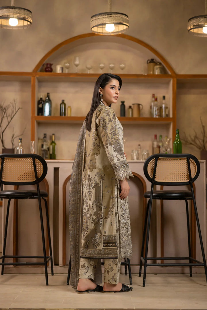 Adeena - 3 PC Printed Dress