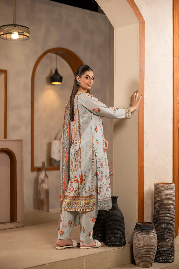 Zimal - 3 PC Printed Dress