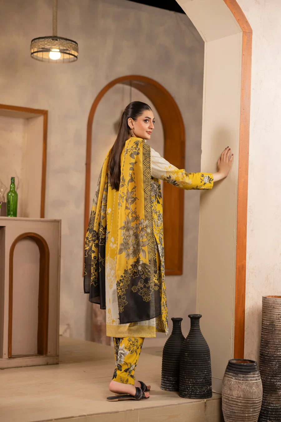 Zohrah - 3 PC Printed Dress