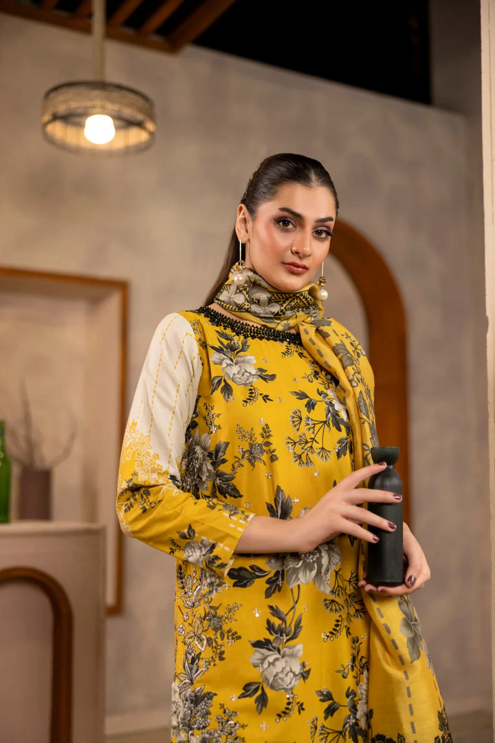 Zohrah - 3 PC Printed Dress