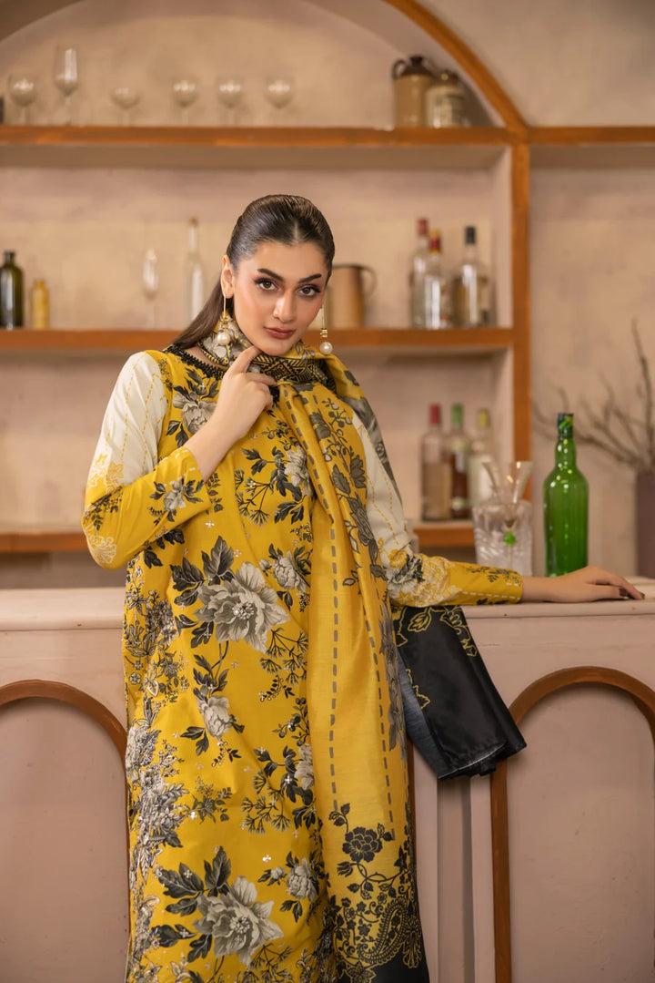 Zohrah - 3 PC Printed Dress