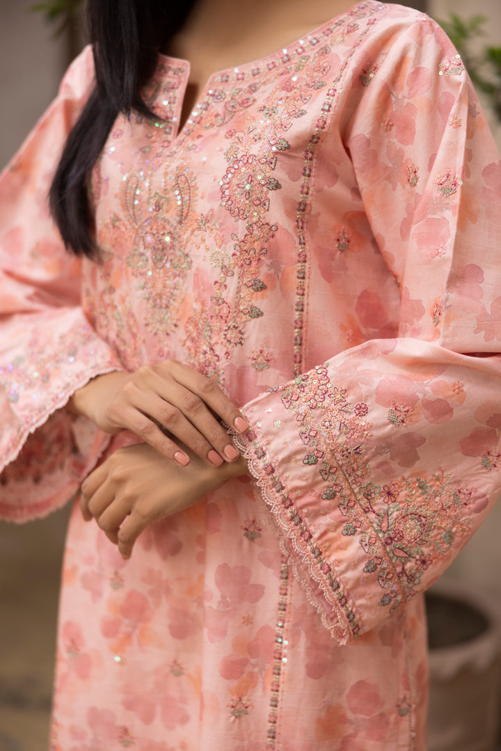 Gulbahar - 3 PC Printed Dress