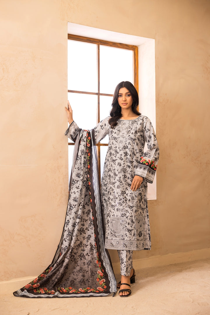 Insiya 3PC - PRINTED DRESS