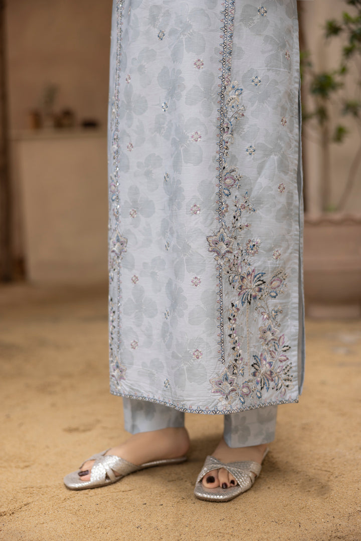 Aafreen - 3 PC Printed Dress