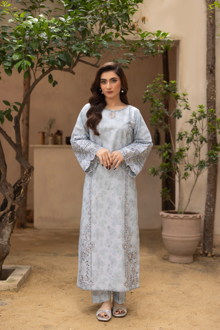 Aafreen - 3 PC Printed Dress