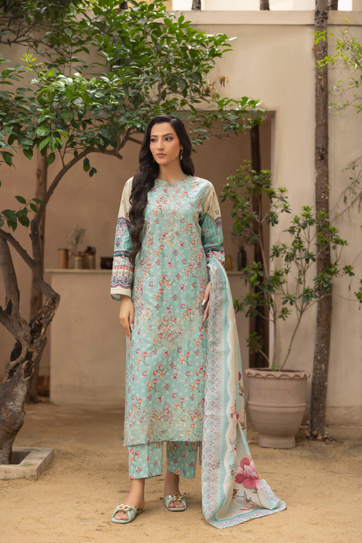 Naima - 3 PC Printed Dress