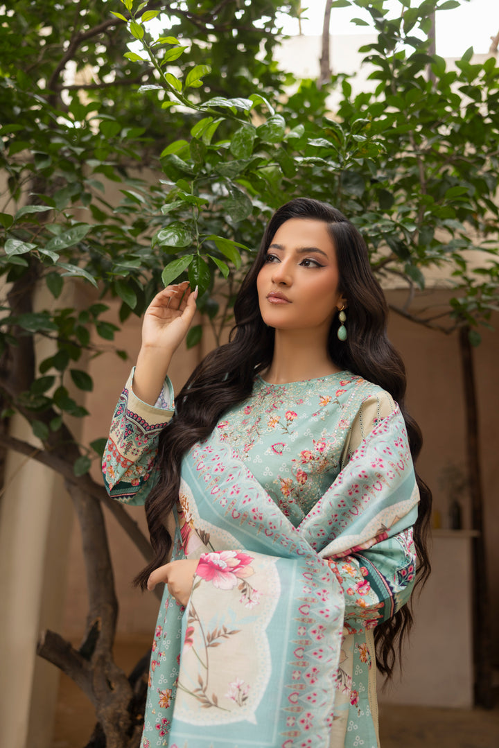 Naima - 3 PC Printed Dress