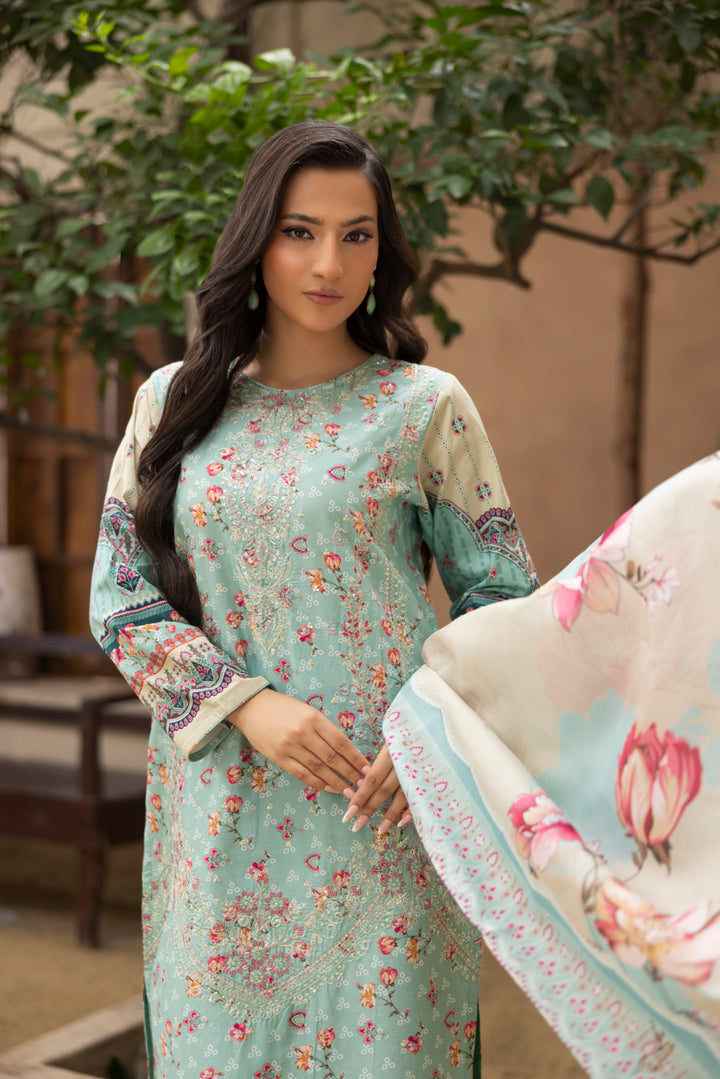 Naima - 3 PC Printed Dress