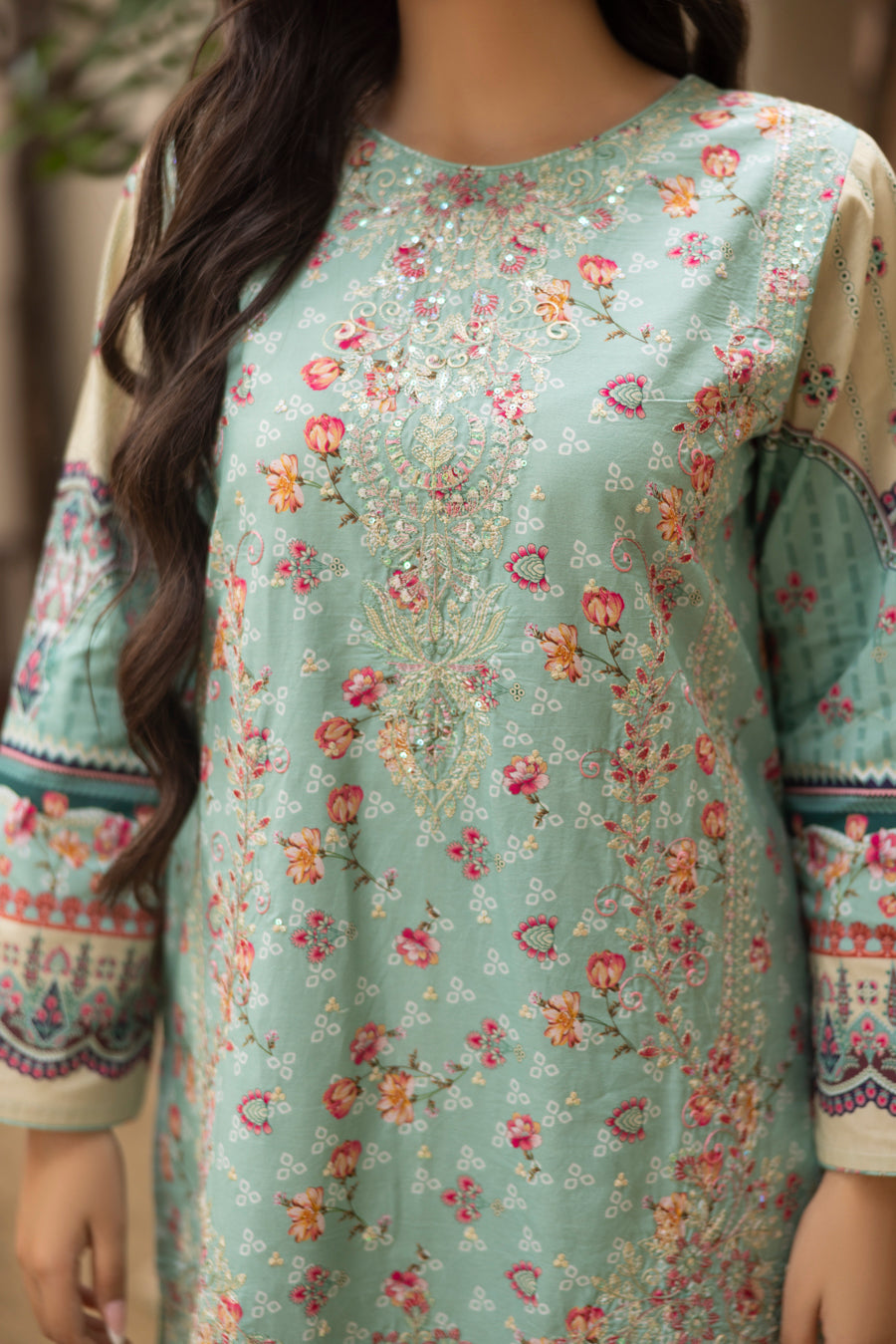 Naima - 3 PC Printed Dress