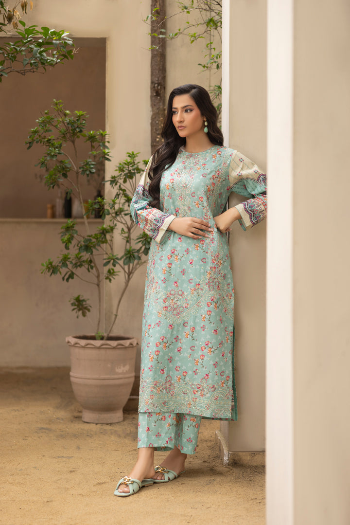 Naima - 3 PC Printed Dress