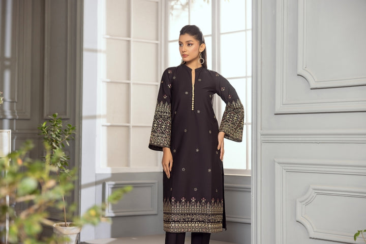 Black Magisk 2PC - EMBROIDERED DRESS