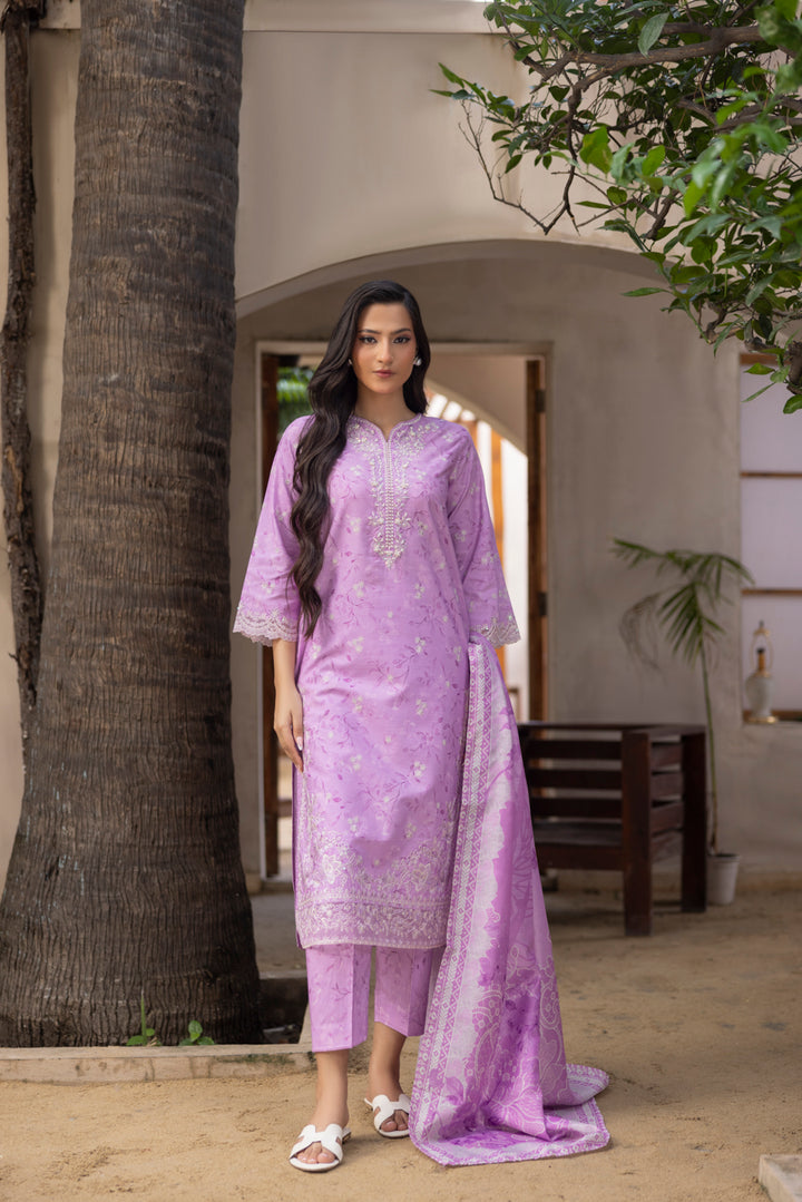 Zarfeen - 3 PC Printed Dress