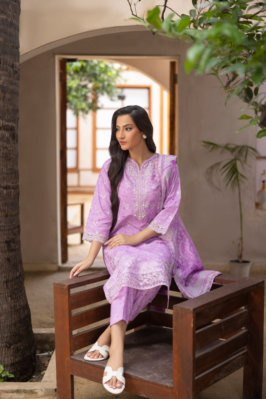 Zarfeen - 3 PC Printed Dress