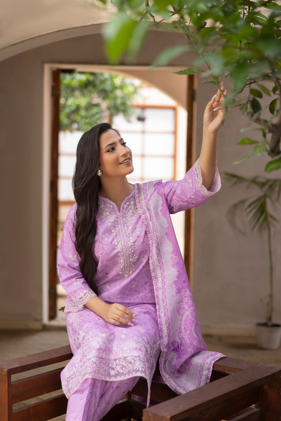 Zarfeen - 3 PC Printed Dress