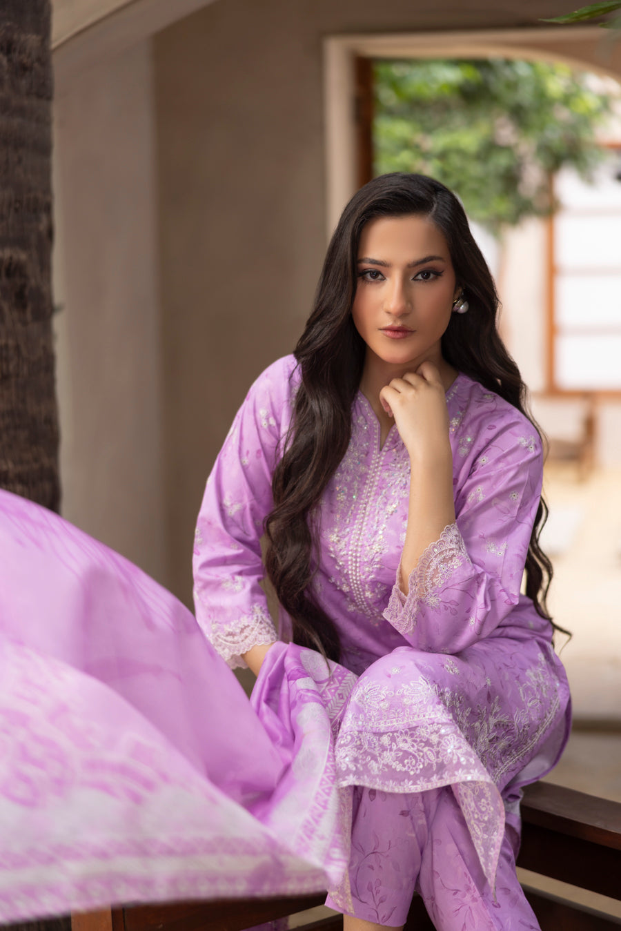 Zarfeen - 3 PC Printed Dress