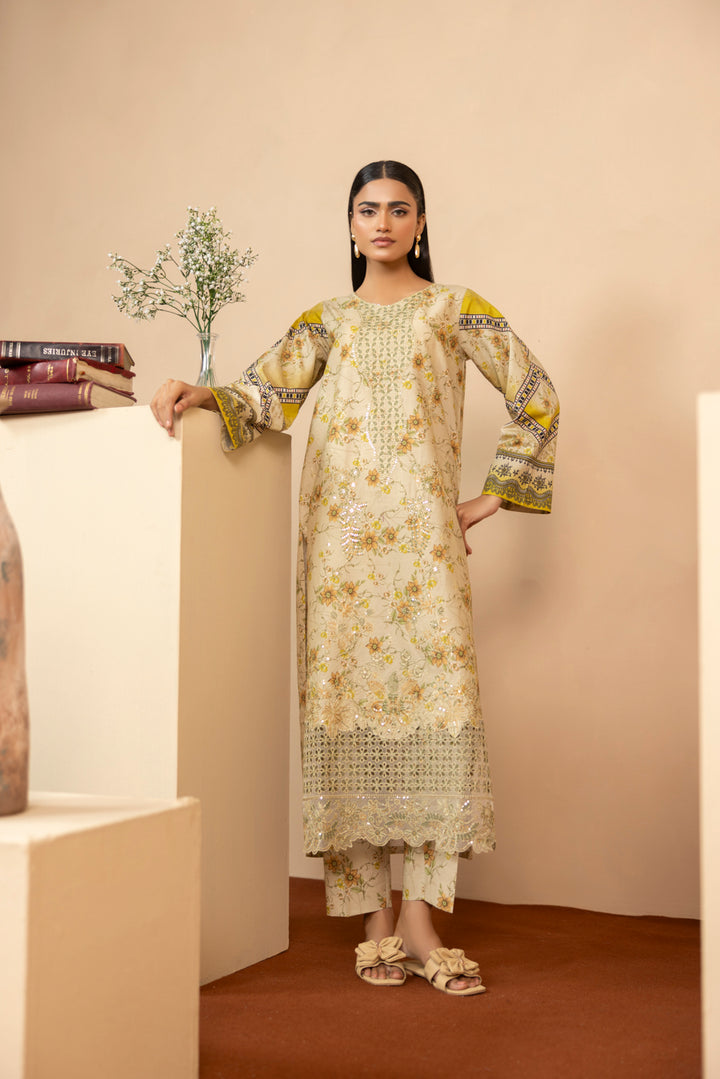 Raniya - 3 PC Printed Dress