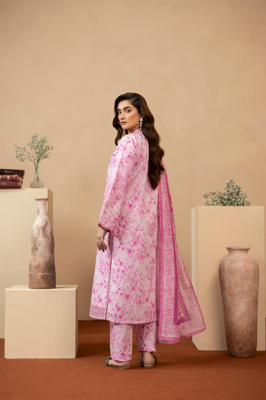 Zarmina - 3 PC Printed Dress