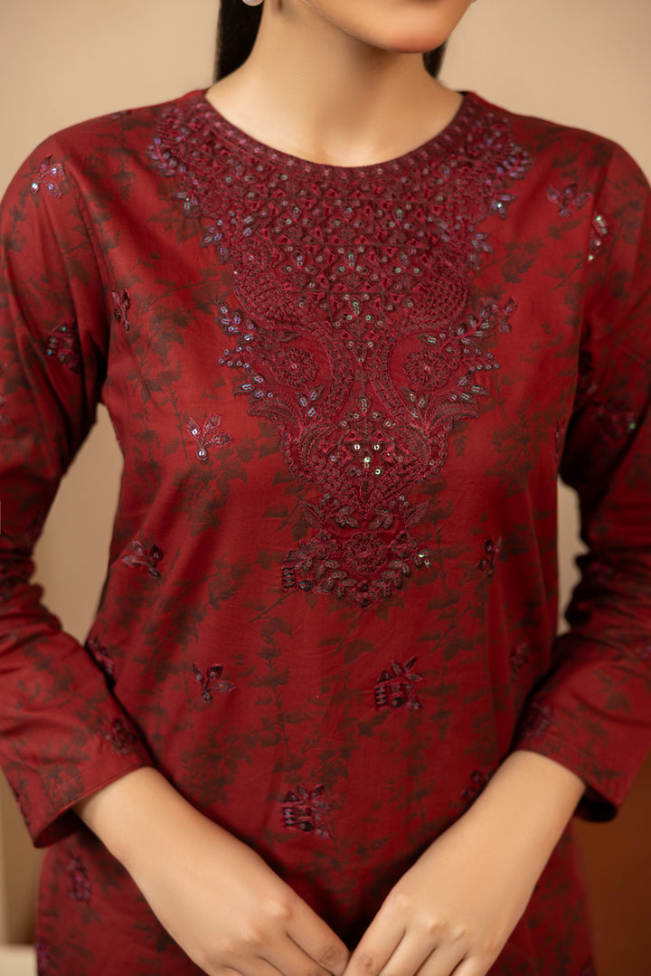 Rahaab - 3 PC Printed Dress