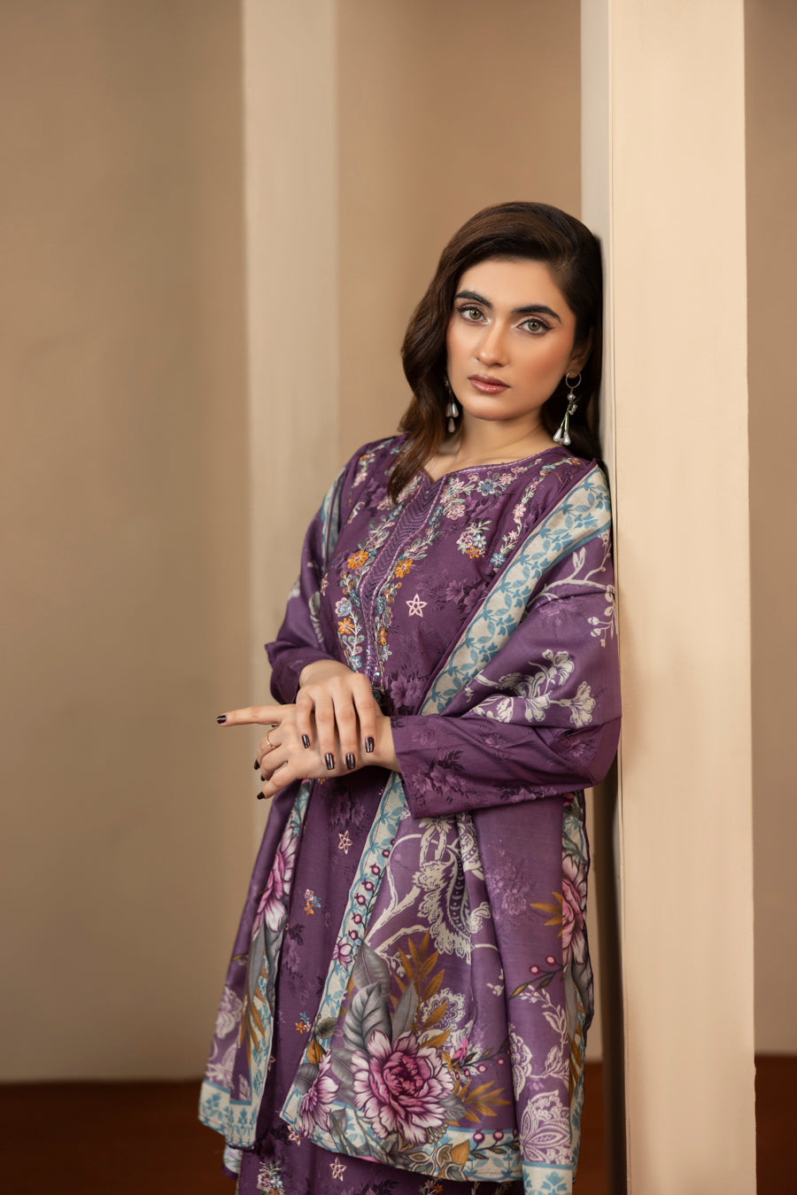 Armeen - 3 PC Printed Dress