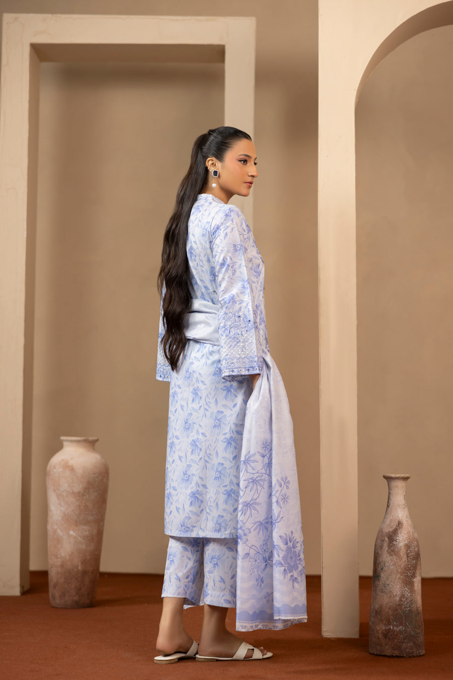 Arwa - 3 PC Printed Dress