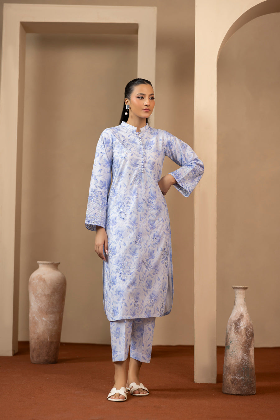 Arwa - 3 PC Printed Dress