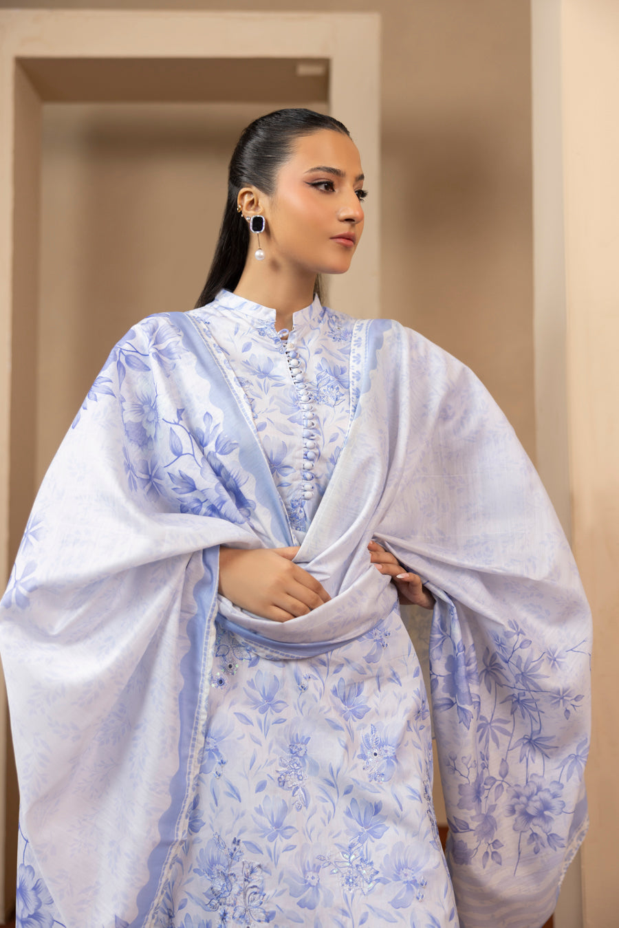 Arwa - 3 PC Printed Dress