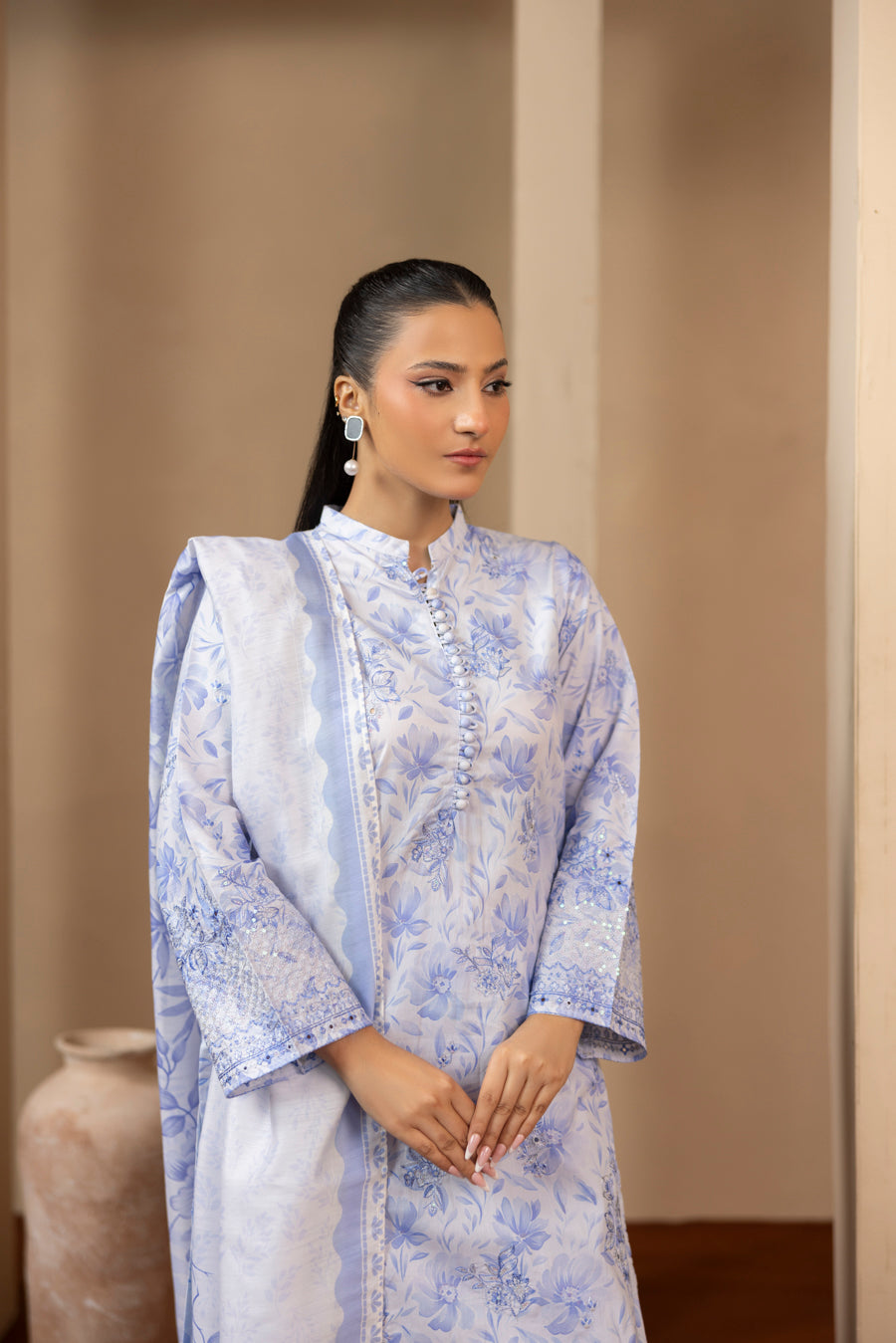 Arwa - 3 PC Printed Dress