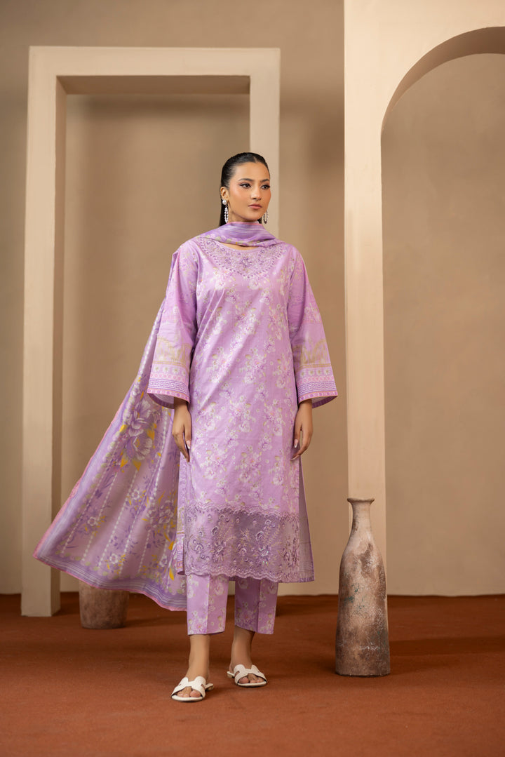 Nureh - 3 PC Printed Dress