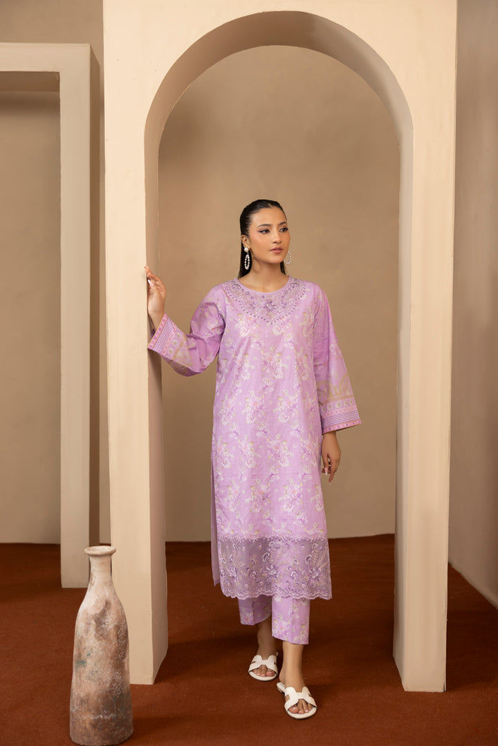 Nureh - 3 PC Printed Dress