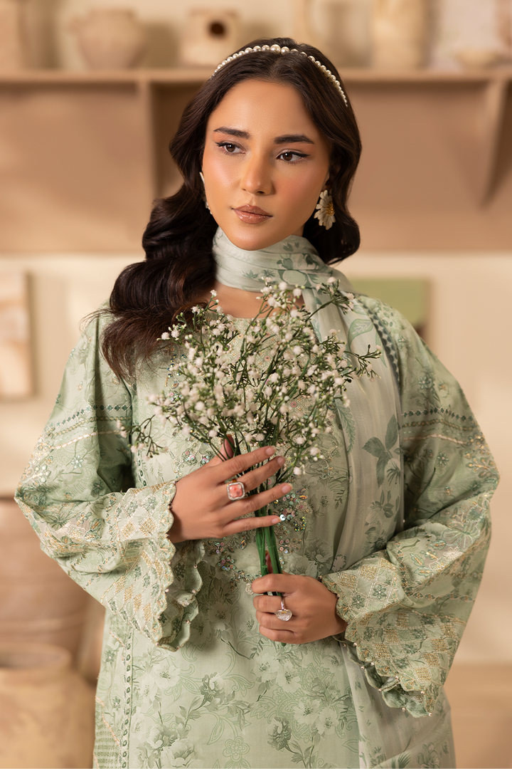 Mirzy - Printed Luxury Pret (3PC)