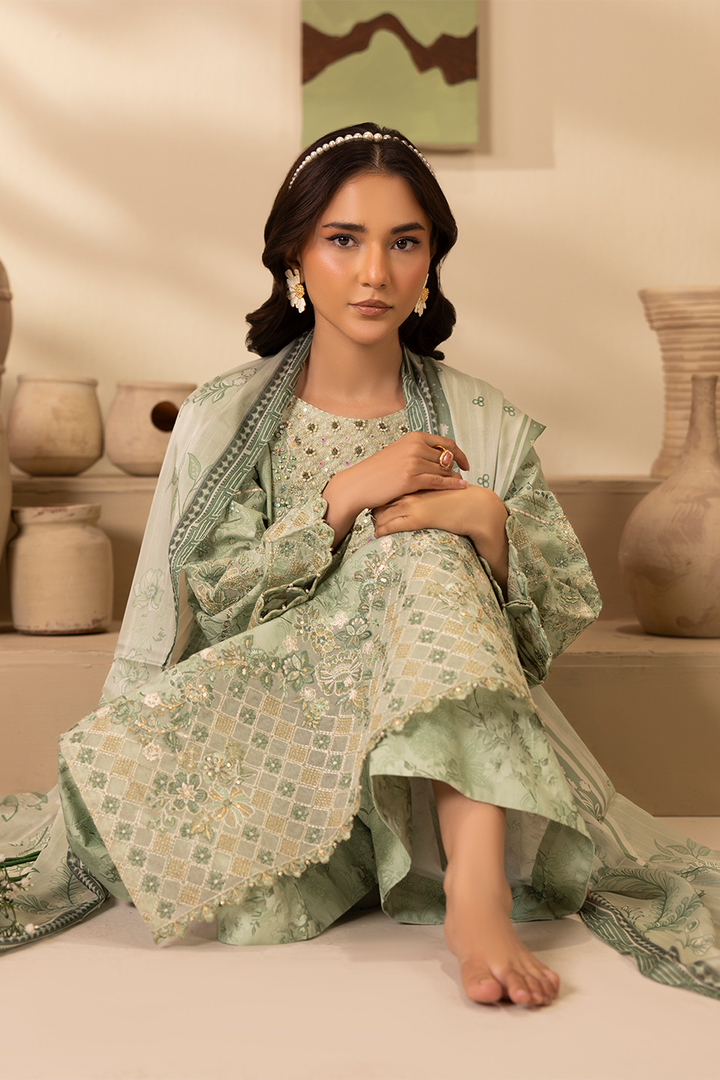 Mirzy - Printed Luxury Pret (3PC)