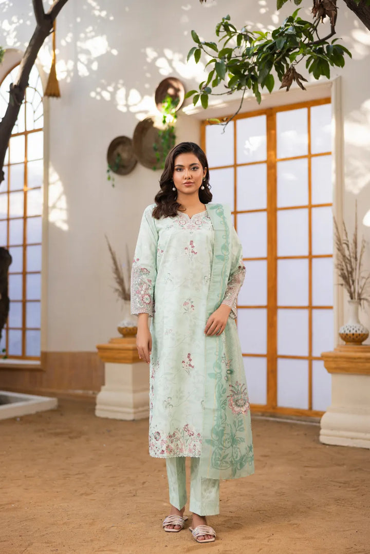 Fiza - 3 PC Printed Dress