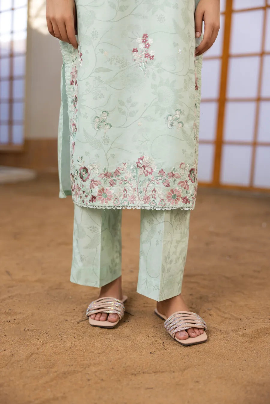 Fiza - 3 PC Printed Dress