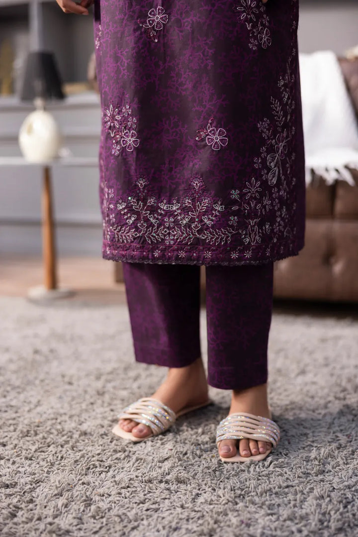 Banafsha - 3 PC Printed Dress