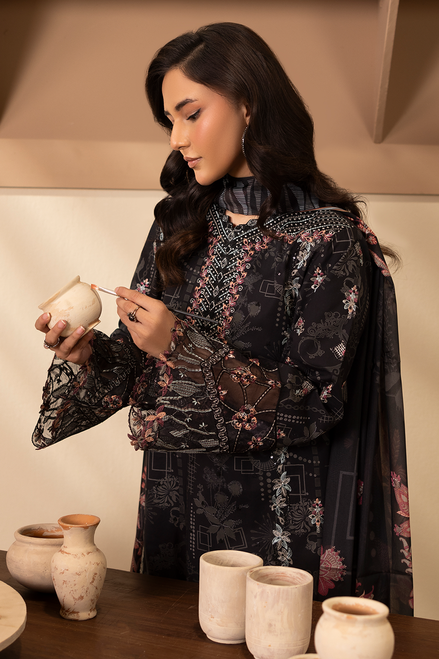 Bianca - Printed Luxury Pret (3PC)