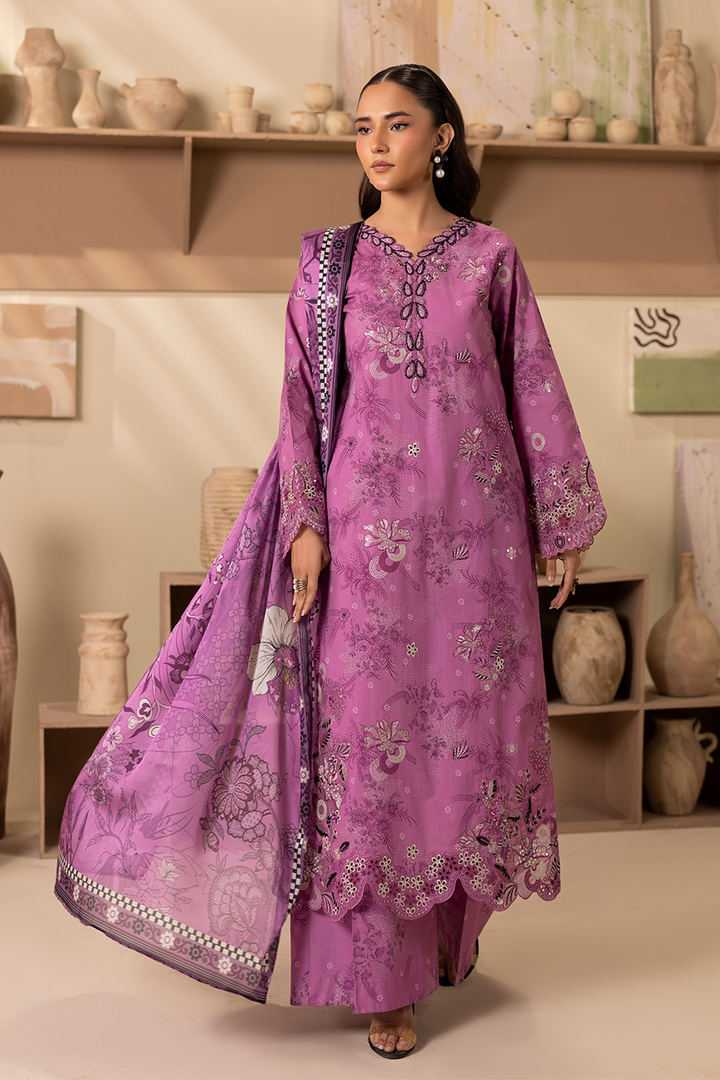 Blushing - Printed Luxury Pret (3PC)