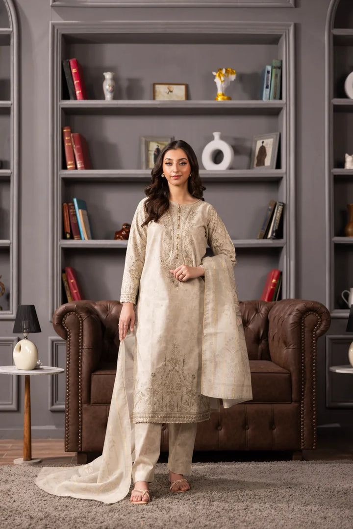 Ravah - 3 PC Printed Dress