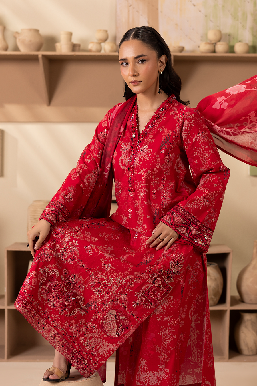 Cheree - Printed Luxury Pret (3PC)