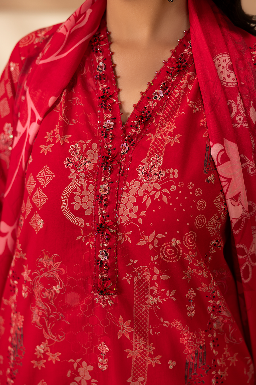 Cheree - Printed Luxury Pret (3PC)