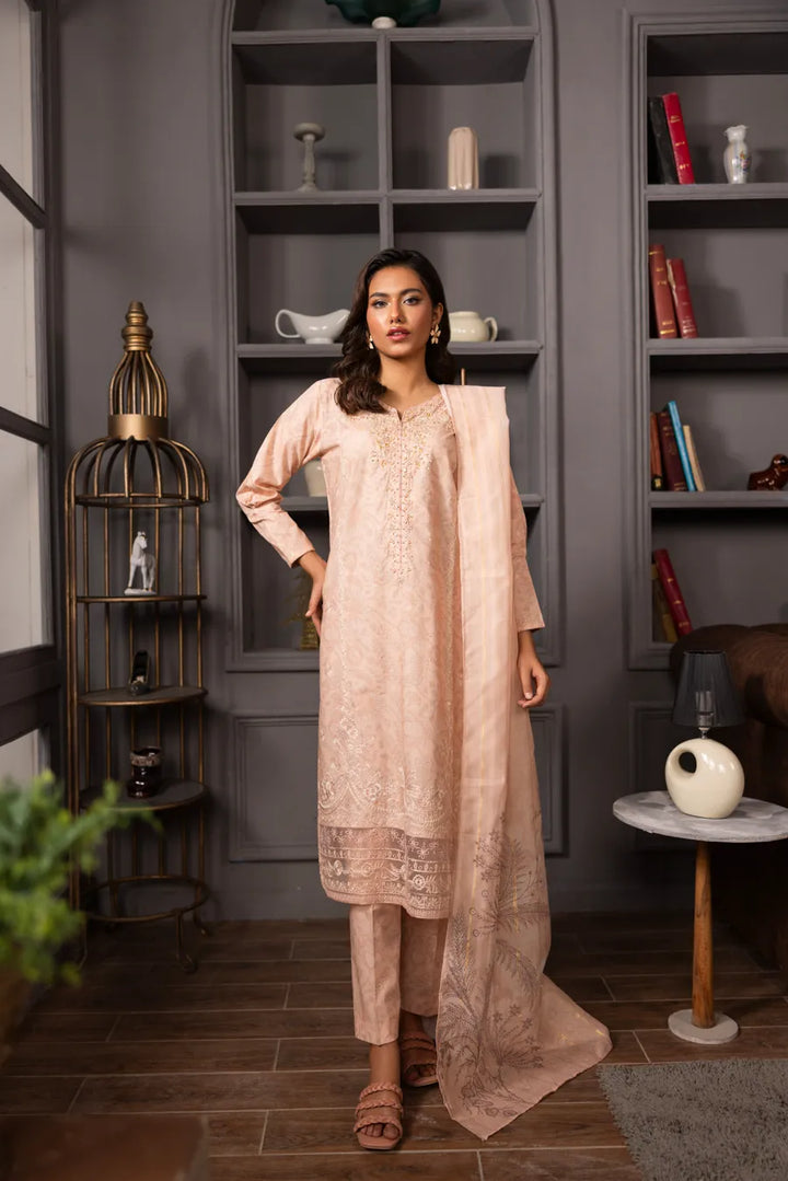 Zarveen - 3 PC Printed Dress